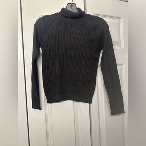 Women’s Black Cable Knit Sweater